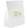 Busta da regalo elegant 35,5 X 10 X 45,5 cm stampa a caldo 50 pezzi