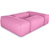 EvergreenWeb Salottino da esterno 2+2 moduli Rosa