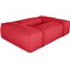 EvergreenWeb Salottino da esterno 2+2 moduli Rosso