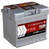 FIAMM BATTERIA AUTO FIAMM cod L154+ TITANIUM PLUS 54Ah 520A Polo Positivo a Destra