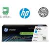 HP Cartuccia toner originale CIANO LaserJet 220A - W2201A