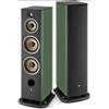 FOCAL ARIA EVO X N. 4 MOSS GREEN HIGH GLOSS COPPIA DIFFUSORI DA PAVIMENTO NUOVI