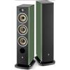 FOCAL ARIA EVO X N.2 MOSS GREEN HIGH GLOSS COPPIA DIFFUSORI DA PAVIMENTO NUOVI