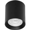 Applique da soffitto 20W Nera CCT Bianco Variabile Angolo 24°/38° Bridgelux LED