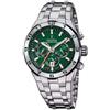 Festina Cronografo Da Uomo 2024 (44,5 Mm) Quadrante Verde/Bracciale In F20670/2