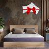 vimavì Materasso Matrimoniale Memory ViscoPur e Waterfoam 160x200-7 Zone Differenziate - Disp. Medico - Coppia Cuscini Omaggio - Ortopedico Ergonomico - Anallergico Antiacaro - Made in Italy - NAOS