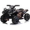Mondial Toys Moto Elettrica 6V Mini Quad per Bambini ATV con LUCI E Suoni