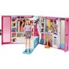 Mattel Barbie- Playset Armadio dei Sogni con Bambola Barbie Bionda e Tantissimi Accesso