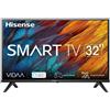 Hisense 32A4K TV 80 cm (31.5") HD Smart TV Wi-Fi Nero