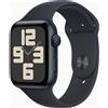 Apple Watch SE 2023 2 gen GPS 44mm Cassa Alluminio Mezzanotte Cinturino Midnight