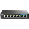 D-Link DMS-107/E switch di rete Non gestito Gigabit Ethernet (10/100/1000) Nero