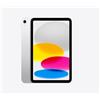Apple iPad 2022 256GB Wi-Fi 10.9" Chip A14 Tablet 10a GENERAZIONE MPQ83 SILVER