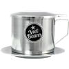 VietBeans Viet Beans Hello5 Tradizionale Filtro Vietnam in Acciaio Inox - Cafe Phin Con Caffè Filtro, Stampa e Coperchio - Una Tazza - Riutilizzabile