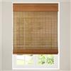 Calyx Interiors Tenda a pacchetto in bambù senza fili, filtro della luce, 57,1 cm di larghezza x 121,9 cm di altezza, color ruggine chiaro Ceylon