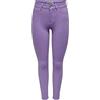 Only Jeans Skinny Donna Lilla Donna Paisley Purple 15183652 M/32