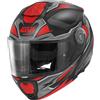 Givi Casco Moto Modulare P/J Givi X.27 SECTOR Nero Titanio Rosso