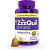 PROCTER & GAMBLE SRL ZzzQuil NATURA Per Dormire 60 Gommose Mango Banana con Melatonina Camomilla Valeriana Lavanda