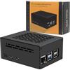 Geekworm Raspberry Pi 5 Case (P579) | Support PCIe M.2 NVMe SSD Shield Top X1001 / X1004 / X1003 / X1012 / X1015 / X1000 / M901 / M300 & Raspberry Pi 5 Active Cooler