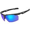 SCVCN Occhiali Polarizzati da Pesca Per Uomini Donne Occhiali Sportivi Occhiali da Ciclismo Guida Mtb Baseball Corsa Bici 01