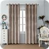 GIRASOLE HOME Coppia Tende Adelaide Morbide Oscuranti Termiche in Velluto 2 Pannelli da 140x240cm con Occhielli, Tortora