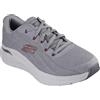 Skechers Arch Fit 2.0 Road Wave, Scarpe da Ginnastica Uomo, Grigio, 42.5 EU