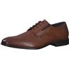 s.Oliver Scarpe Stringate da Uomo in Pelle Elegante, Cognac, 45 EU