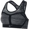 Nike Season 2021/22 Sport, Reggiseno Sportivo Donna, Black/White, XS