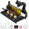 Fixm Kit per tagliare bottiglie in vetro, FIXM taglia bottiglie fai-da-te con larghezza regolabile, per qualsiasi lavoro artistico con un set completo di accessori