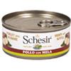 Schesir for dog with fruit (pollo e mela) - 18 lattine da 150gr.