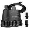 NO.17 Pompa ad Acqua Sommergibile 20W, 1200 L/H Pompa per acquario Pompa per stagno ultra-silenziosa subacquea per stagno, acquario con fontana da giardino