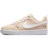 NIKE COURT BOROUGH LOW RECRAFT (GS) BEIGE/BIANCO