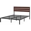 Zinus EU-FBOBH1-39C, Giroletto, Chicco di caffè, 140 x 200 cm