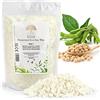 The Glowhouse Eco-Lux Essentials - Cera di soia ecologica di alta qualità, 2 kg, bianca, vegana, prodotta senza crudeltà, 100% cera di soia naturale (2 kg)