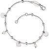Engelsrufer Little Joy 32011388 - Bracciale da donna in argento 925 rodiato, 17 cm, Argento sterling, Nessuna pietra preziosa