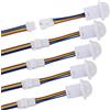 Greluma 5 Pz Interruttore sensore a infrarossi PIR 110 V/220 V, mini rilevatore di movimento a infrarossi per installazione interna