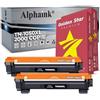 alphaink 2 Toner Compatibili con Brother TN1050 TN-1050 XXL 2000 Copie + 2 Risme A4 500 fogli 80gr per DCP-1510 DCP-1512 DCP-1612W DCP-1610W DCP-1616NW HL-1210W HL-1110 HL-1112 MFC-1810 MFC-1910W