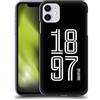 Head Case Designs Licenza Ufficiale Juventus Football Club 1897 Ritratto History Custodia Cover Dura per Parte Posteriore Compatibile con Apple iPhone 11