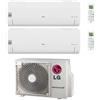 LG Climatizzatore Condizionatore Lg Dual Split Libero Smart 7+9 Mu2rw15 R-32 Wi-Fi