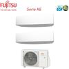 Fujitsu Climatizzatore Condizionatore Fujitsu Dual Inverter Serie Ke 9+9 Aoyg14kbta2