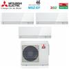 MITSUBISHI ELECTRIC Clima Condizionatore Mitsubishi Trial Kirigamine Zen White Ef 9+9+18 3F54vf WiF