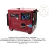 PMD Generatore di corrente Pmd 5000S alimentazione diesel 4950 W 16 l autonomia 12 h