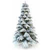 Dictrolux Albero di Natale innevato artificiale Acero cm 180 210 230 270 folto LED - Rotex