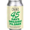 To Øl 45 Days Organic Pils lattina 33cl