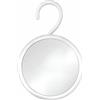 Mirrorvana Specchio doccia antiappannamento da appendere con gancio - superficie infrangibile e girevole a 360° - specchio barba da bagno, 17 cm