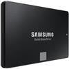 SAMSUNG SSD 2 TB Serie 860 EVO 2.5'' Interfaccia Sata III 6 Gb / s Stand Alone