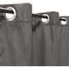 Atout Ciel Tenda oscurante termica con occhielli, 140 x 240 cm, colore: Antracite pronto da posare