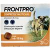 Boehringer Frontpro 3 compresse masticabili 4-10 kg 28,3 mg