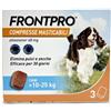 Boehringer Frontpro 3 compresse masticabili 10-25 kg 68 mg