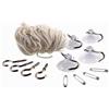 LifeSystems Lifesystem Kit Fissaggio Zanzariera, Bianco