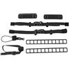 Ortlieb Kit fissaggio per attrezzatura, Black